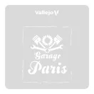 Vallejo Vintage Garage Sign 125 x 125 mm (ST-LET001)