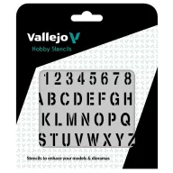 Vallejo Stamp Font 125 x 125 mm (ST-LET002)