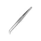 Vallejo Strong Curved Stainless Steel Tweezers (175 mm) (T12009)
