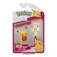   Pokémon 2 db-os figura csomag - Alcremie és Valentin napi Pikachu (PKW2489)