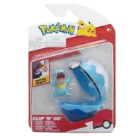   Pokémon figura Clip 'N' GO - Totodile pokélabdával (PKW2651)