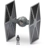   Star Wars 8 cm-es jármű figurával - TIE Fighter (szürke) + TIE Fighter pilóta (SWJ0004)