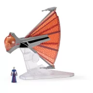   Star Wars 8 cm-es jármű figurával - Ginivex-Class Starfighter + Asajj Ventress (SWJ0005)
