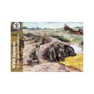   Waterloo 1815 WWII Japanese 70mm gun & antitank crew 1:72 (AP 003)