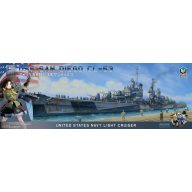 Zimi Model USS SAN DIEGO CL-53 (ATORI BRAND) 1:350 (AT35013)