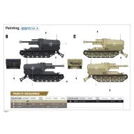   Zimi Model Marder I 7.5cm Pak.40/1 auf Gw.Lr.s.(f) Sd.kfz.135 with German 50 Ton Type SSy45 Flatcar Schwerer Platformwagen [2 in 1] 1:35 (ZM35075)
