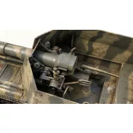   Zimi Model 15 cm sFH 13/1 (Sf)auf Gw Lrs.(f )Sd.Kfz.135/1 with German 50 Ton Type SSy45 Flatcar Schwerer Platformwagen [3 in 1] 1:35 (ZM35076)