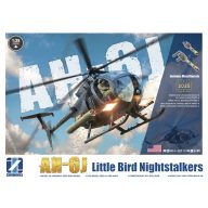   Zimi Model AH-6J Little Bird Nightstalkers w/Metal Barrels 1:35 (ZM50001)